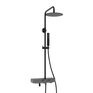 Душевой комплект WasserKRAFT A114.258.218.CB Thermo черный