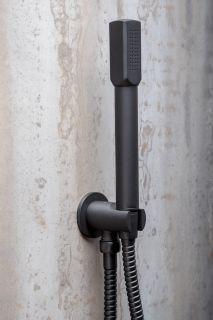 Душевой комплект Boheme Fusion чёрный 130-B