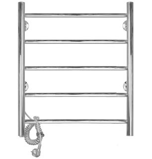 Полотенцесушитель электрический Domoterm Аврора DMT 109-5 50x60 EK L хром