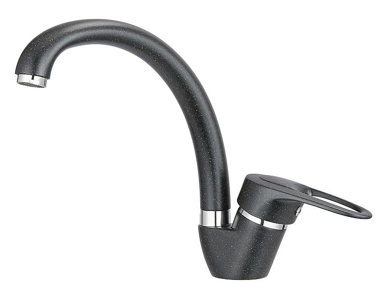 Смеситель Granula для кухни ST-03 черный