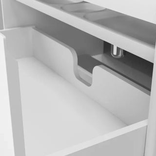 Тумба под раковину подвесная Velvex Klaufs tp.KLA.COM.60.1Y, 60 см