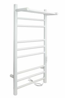 Полотенцесушитель электрический Indigo Line Trinity LСLTE80-40PWMRt с полкой 80x40 см белый матовый