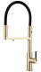 Смеситель для кухни Paulmark Tornado To213402-SBG светлое брашированное золото