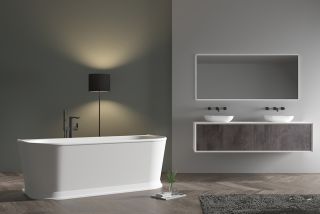 Акриловая ванна ABBER 170x80см AB9276