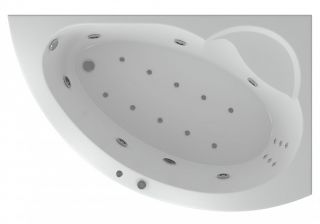 Акриловая ванна АКВАТЕК Аякс 2 170x110 см правая без гидромассажа