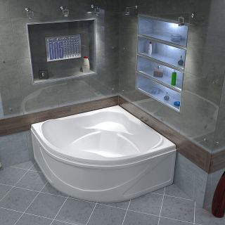 АКРИЛОВАЯ ВАННА BAS ХАТИВА 143см