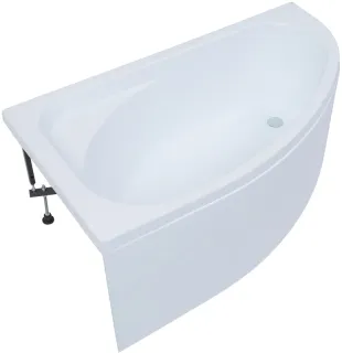 Акриловая ванна Aquanet Mia 246817 140x80 см левая с каркасом