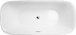 Акриловая ванна BelBagno отдельностоящая, белая BB202-1600-800