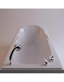 Ванна из искусственного камня Фэма Стиль Алассио 180x75 см