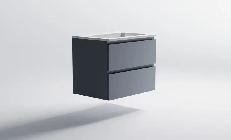 Тумба с раковиной Astra-Form Альфа 03060004ncss3005-r80b+04010006 70 см голубой матовый