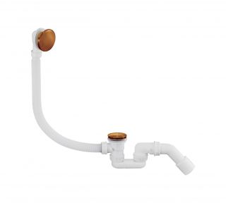 Слив-перелив для ванны AltroBagno BD 070304 RaSp медь матовая 