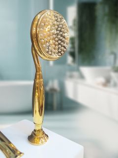 Смеситель на борт ванны с душем AltroBagno Beatrice 020103 Or