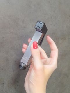 Гигиеническая лейка AltroBagno BS 060213 GrMt