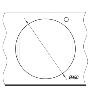 Кухонная мойка Florentina Антик чёрный
