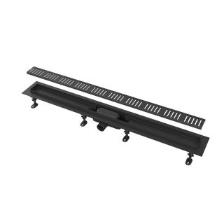 Душевой лоток Kerama Marazzi APZ10BLACK-850KM 85 см smart с перфорированной решёткой