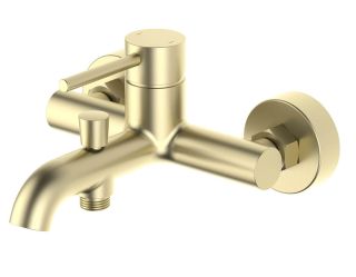 Смеситель для ванны Aquatek Европа AQ1340BG шлифованное золото