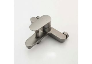 Смеситель для ванны Aquatek Ника AQ1840BGM оружейная сталь