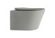 Унитаз подвесной Aquatek Вега AQ1905-MG безободковый с сиденьем Soft Close серый матовый