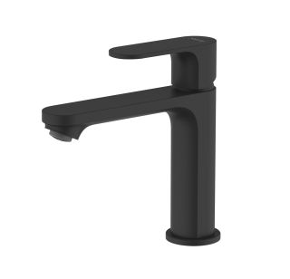 Смеситель для раковины Aquatek Альфа AQ1910MB чёрный матовый