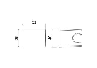 Шланговое подсоединение Aquatek AQ2403MB черный