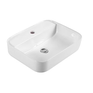 Раковина накладная Aquatek Вега AQ5506-MW 50 см белый матовый