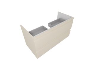 Тумба с раковиной Aquatek Вега AQ77100-LC 101 см капучино светлый