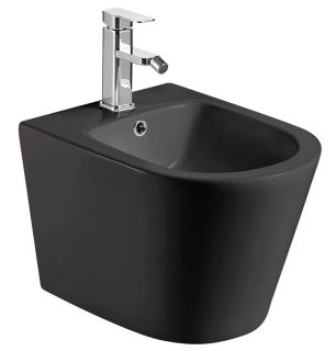 Биде подвесное AQUAme AQM2101MB чёрный матовый