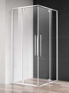 Душевой уголок AQUAme AQM7102 90x90см хром