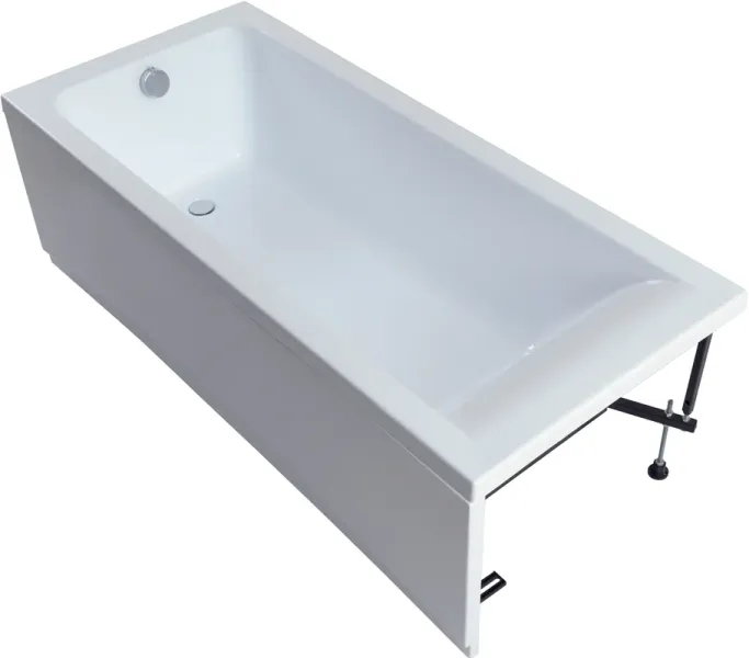 Акриловая ванна Aquanet Bright 233143 180x80 см с каркасом