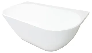 Ванна из искусственного камня AquaStone Бали 177x85см белый