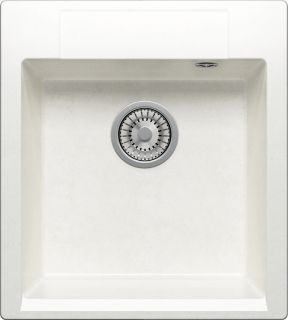Мойка кухонная Polygran ARGO-460 белый хлопок 473363