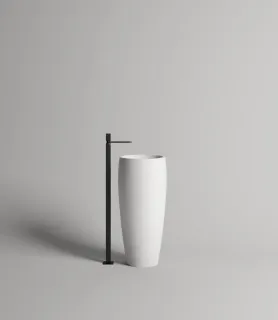 Напольная раковина Salini Armonia 03 S-Sense 130113G 47см белый глянцевый