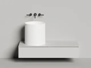 Накладная раковина Salini Armonia 04 S-Stone 130118MRF 46см RAL полностью