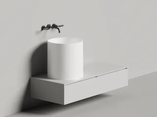 Накладная раковина Salini Armonia 04 S-Sense 130118GRH 46см RAL снаружи