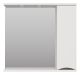 Зеркальный шкаф с подсветкой Misty Атлантик правый 80см белый