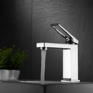 Смеситель для раковины Shevanik S6801 хром