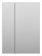 Зеркальный шкаф Misty Аура 60см белый