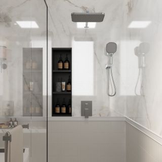 Встраиваемая душевая система AVELLA, Хром глянец