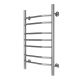 Полотенцесушитель водяной AZARIO RAVENNA  AZ07158 500/800 7 секций, нижнее/диагональное подключение, 1/2, хром