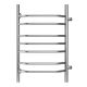 Полотенцесушитель водяной AZARIO RAVENNA AZ07558 500/800 7 секций, боковое подключение, 1, хром