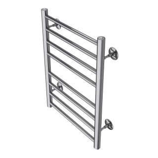 Полотенцесушитель водяной AZARIO PARMA AZ10146S 400/600 8 секций, нижнее/диагональное подключение, 1/2, хром