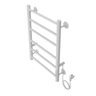 Полотенцесушитель электрический AZARIO PARMA AZ10846W 400/600 6 секций, тен справа, белый