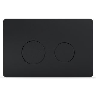 Кнопка смыва AZARIO KAPRIS AZ-8200-0087/AZ-P57-0190 двойная, круглая, цвет черный