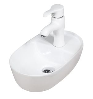 Накладная раковина Melana 78352-805 42см белый