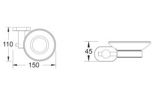 Мыльница Shevanik SG5103H чёрный