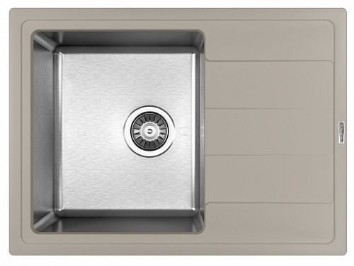Кухонная мойка Florentina Комби 650 грей