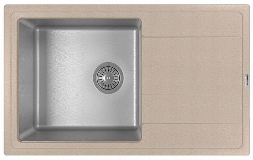 Кухонная мойка Florentina Комби 780 песочный
