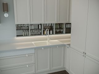 Кухонная мойка Florentina Тоскана 860 шампань