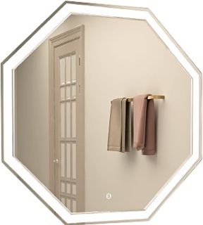 Зеркало с подсветкой Art&Max Argo 70см AM-Arg-700-700-DS-F