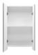 Зеркальный шкаф Misty Балтика 50см белый